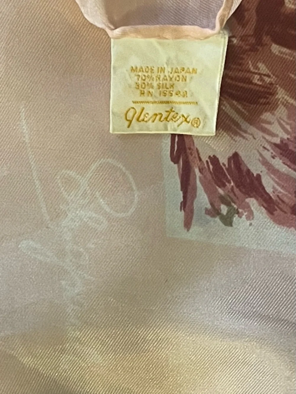 Pretty Vintsge Schiaparelli Silk Blend Scarf Large 27 In Fair Condition - Picture 8 of 10